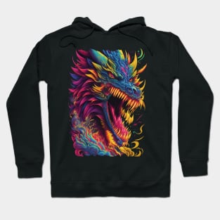 Color explosion Dragon (Chinese) Hoodie